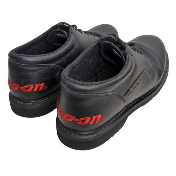Snap On Tools Work Shoes - Tune Up Model - Black - Composite Toe - Size 14 - Picture 1 of 9